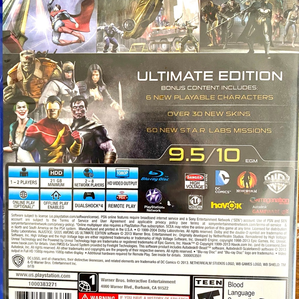 PS4 injustice video game - Picture 3 of 3